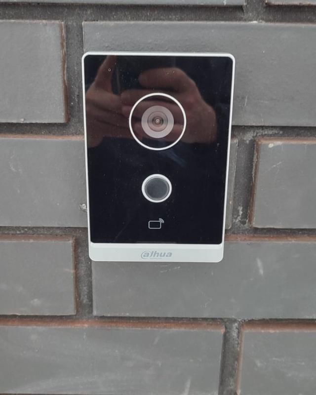 Установка IP домофона на частный дом