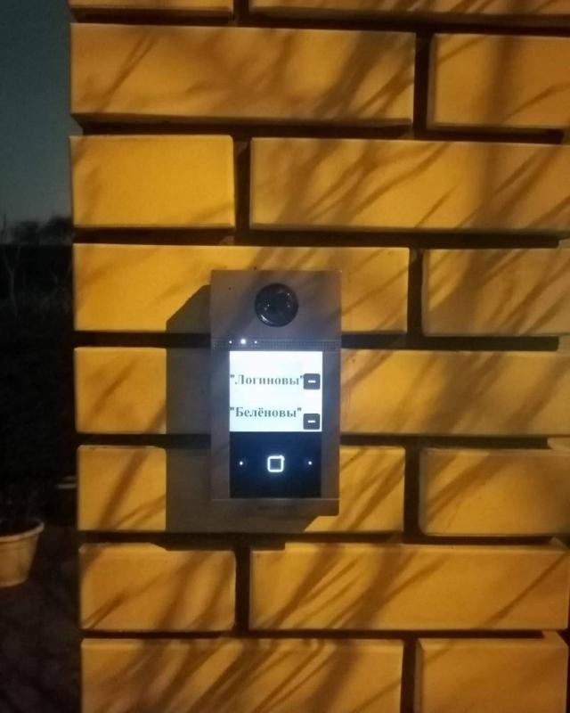 Установка домофона на два абонента
