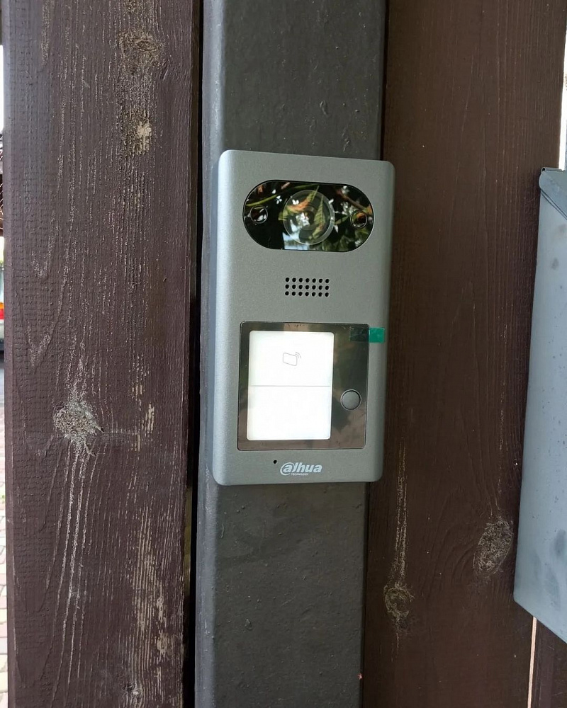 Монтаж IP домофона Dahua