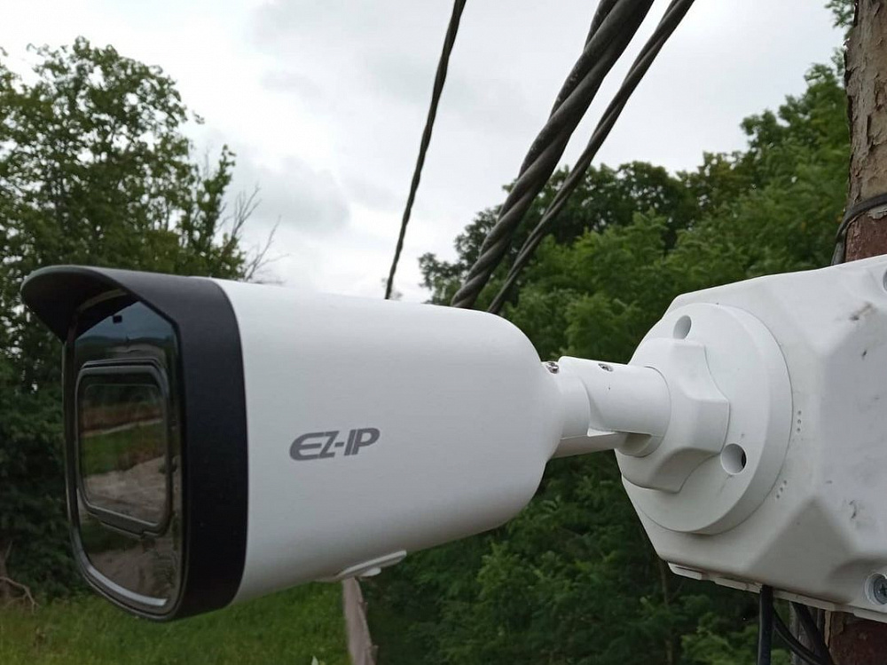 Установка камер EZ-ip